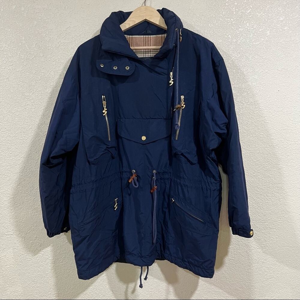 Bogner navy blue anorak pullover winter jacket - Picture 10 of 10